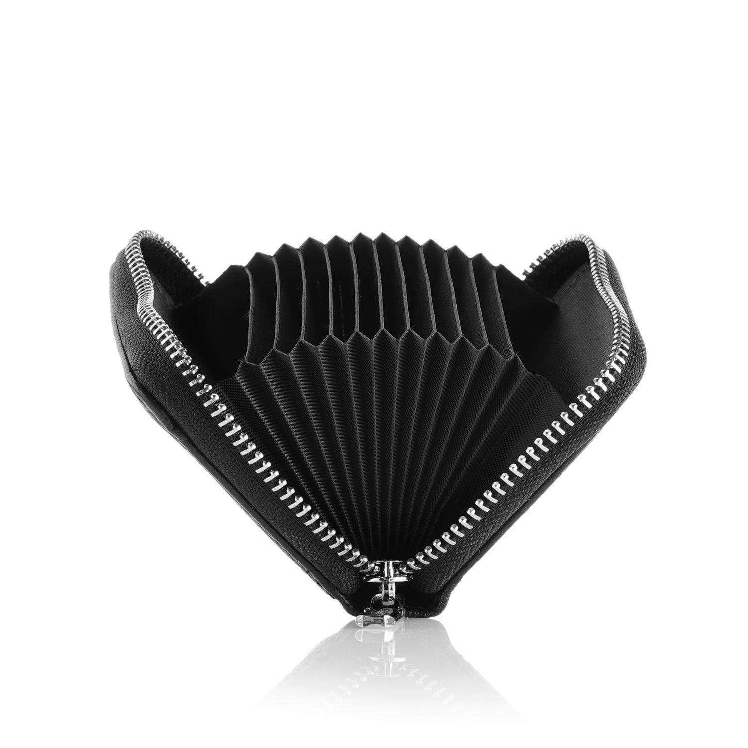 Leather Purse with Zipper