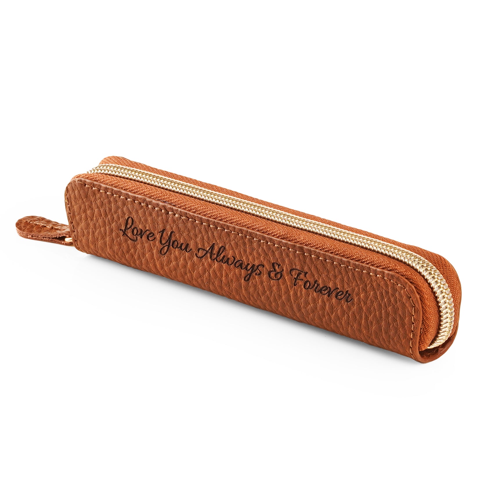 Antony Olivier Personalised Mini Leather Pencil Case – Compact Pen Pouch
