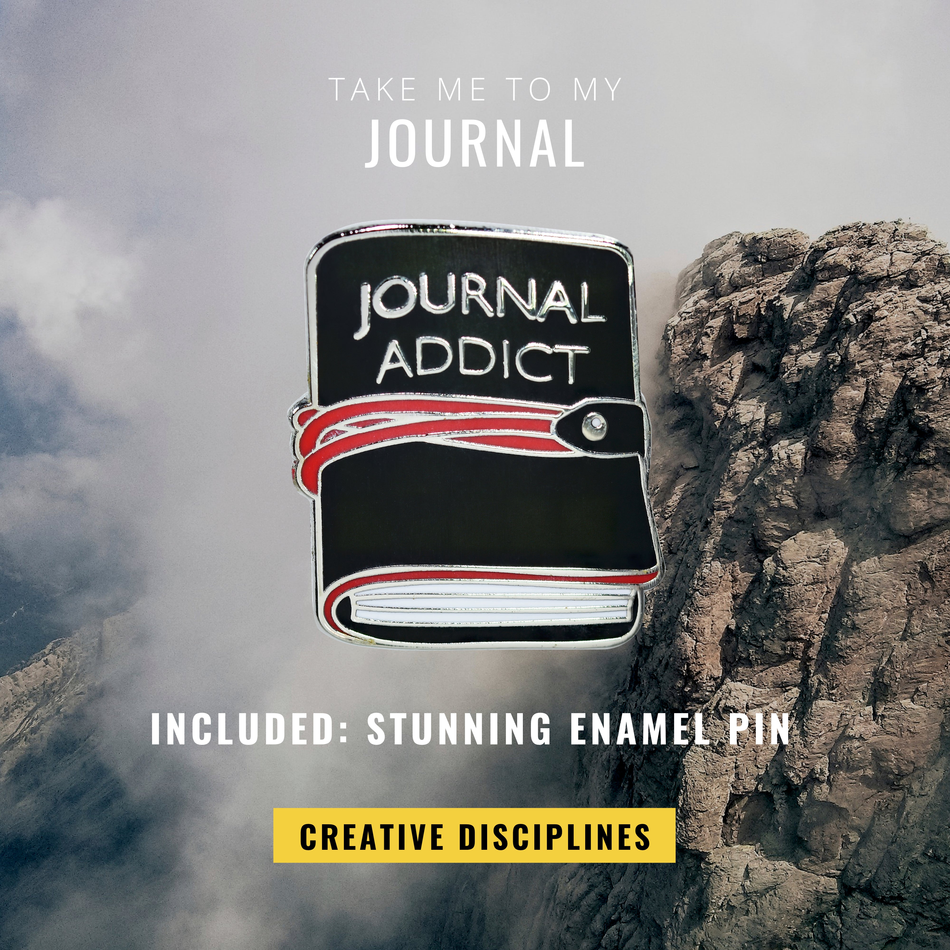 Mini Journal Enamel Pin