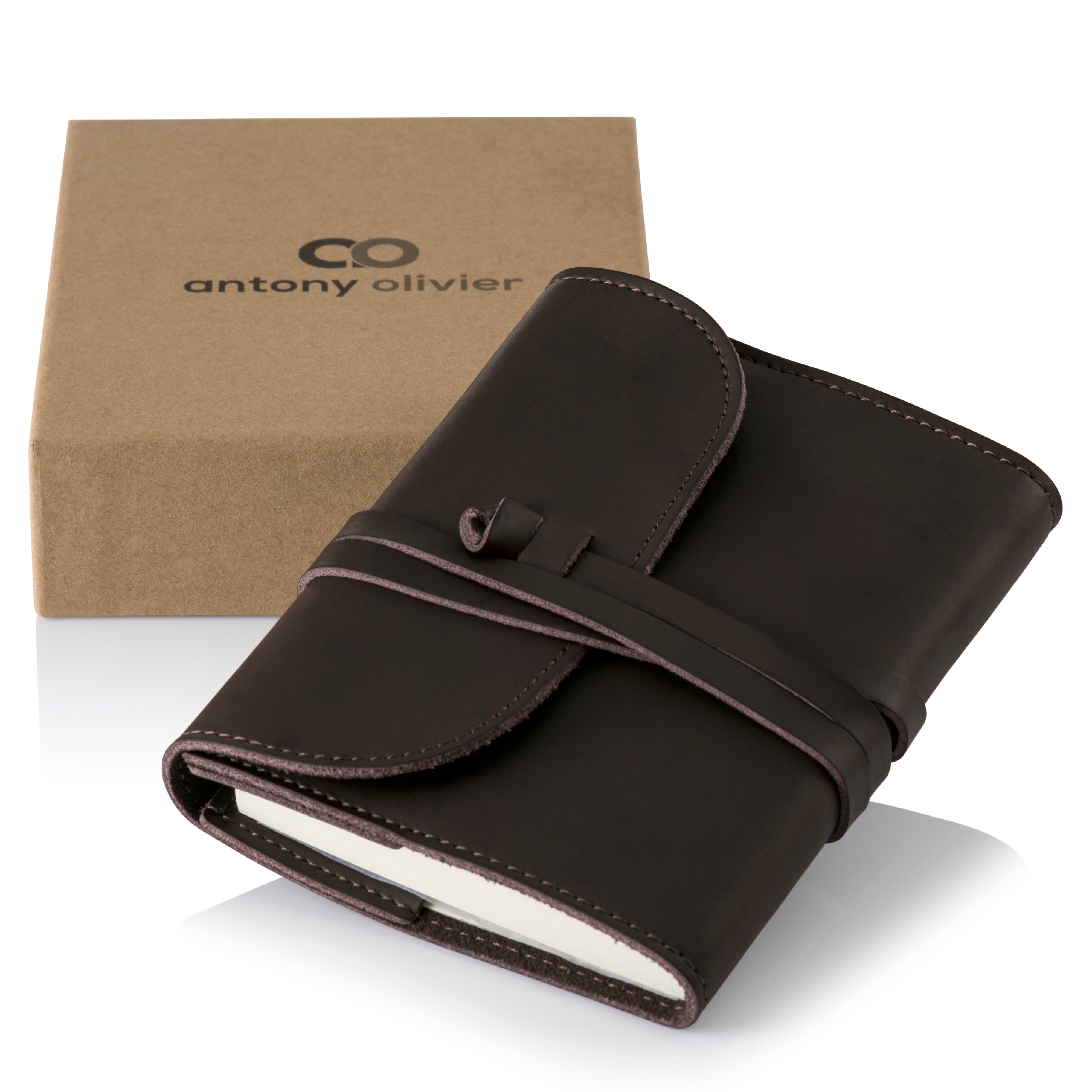 Antony Olivier Leather Journal – Refillable A6 Notebook