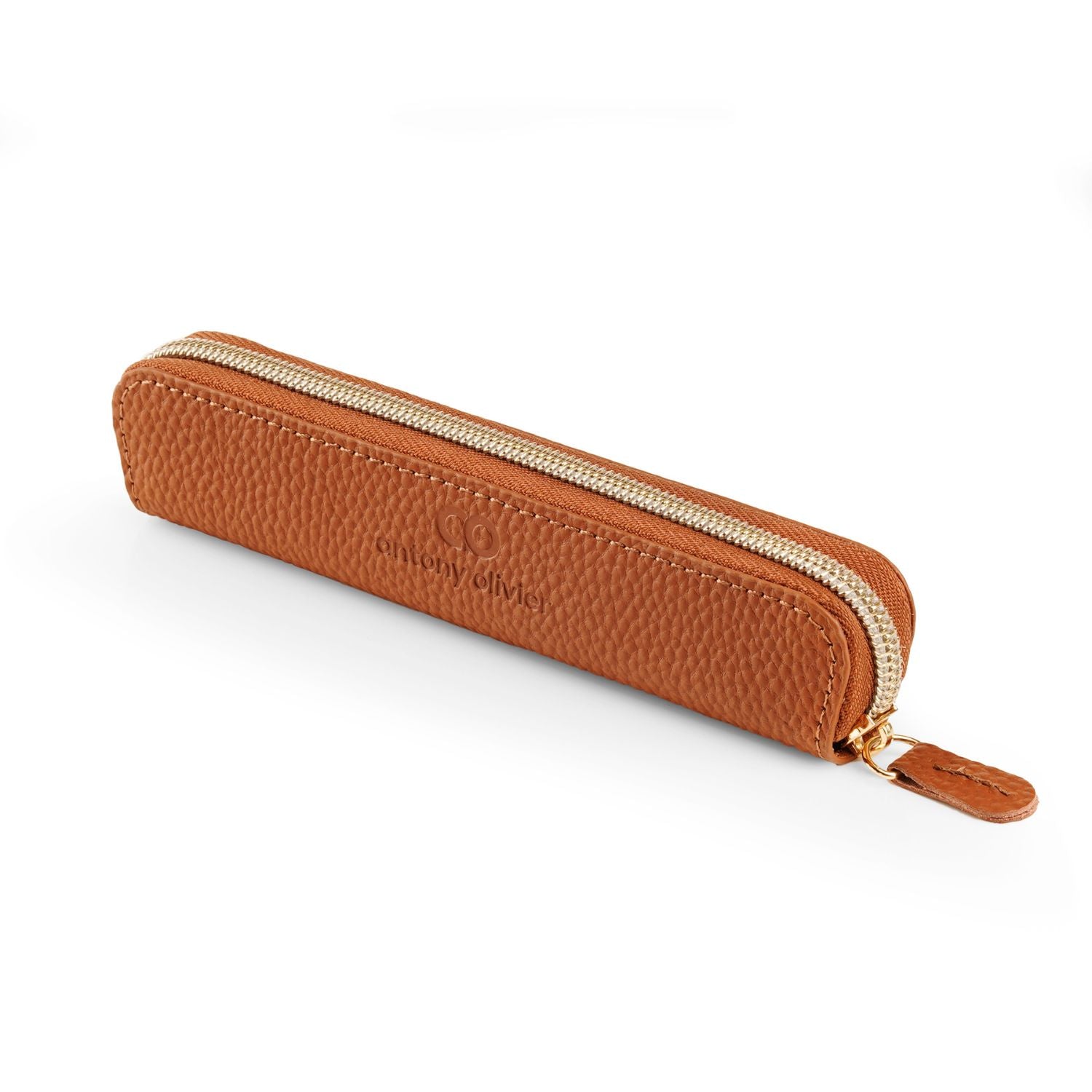Antony Olivier Mini Leather Pencil Case – Compact Pen Pouch