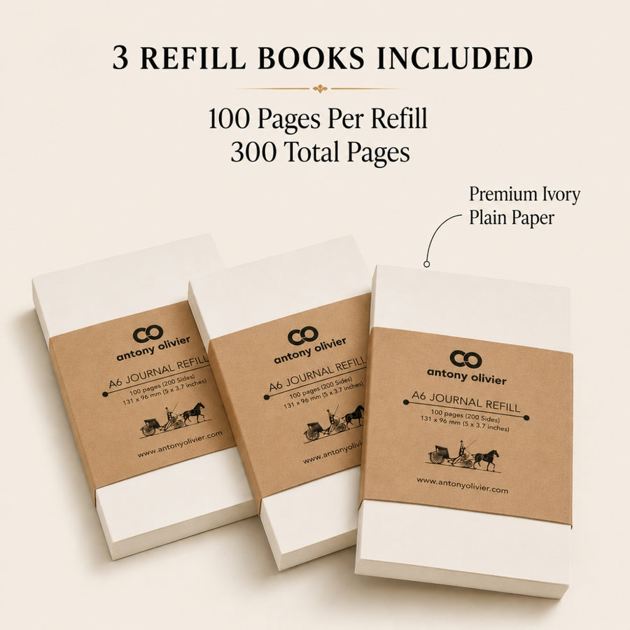 Antony Olivier A6 Journal Refills – Lined Paper Pack