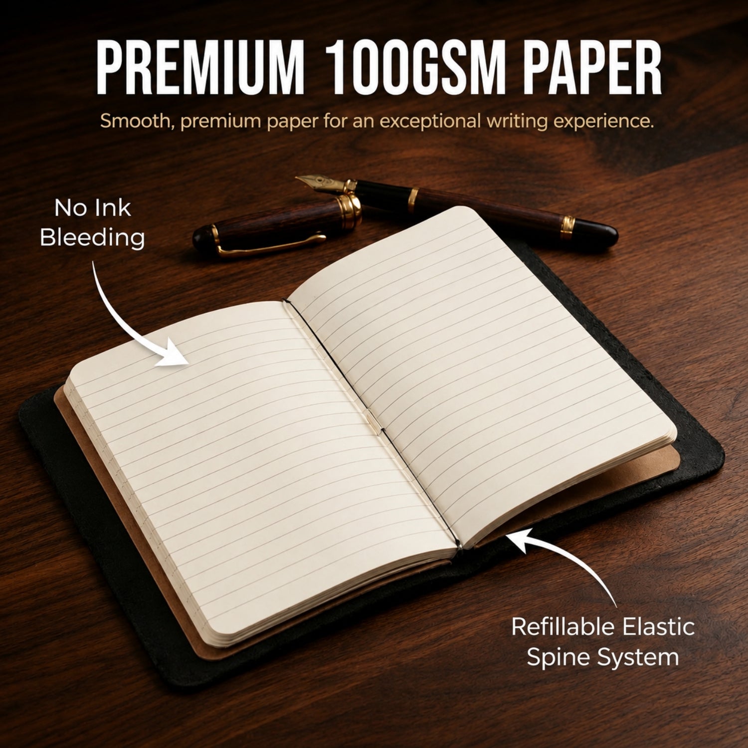 Pocket Journal Refill Inserts – Replacement Notebook Refills