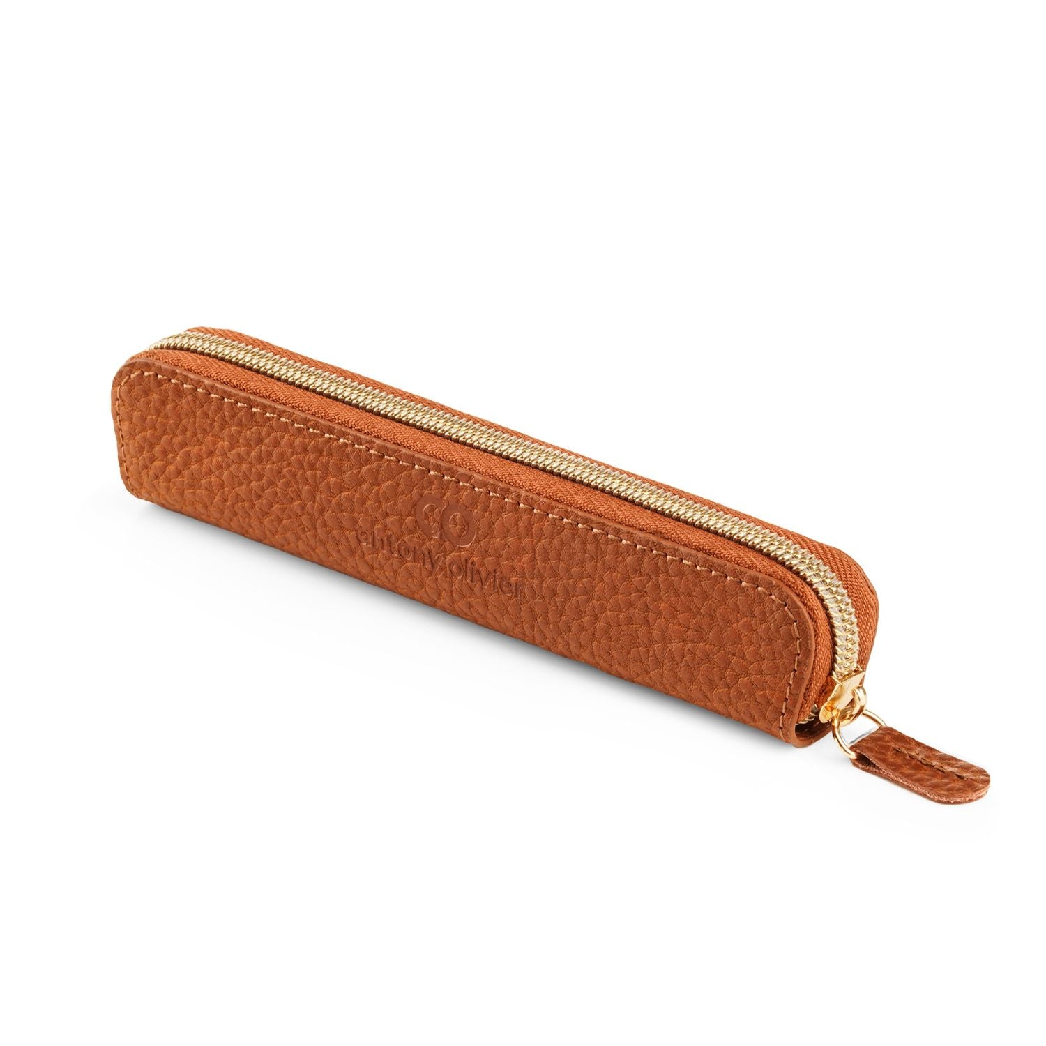 Mini Leather Pencil Case – Compact Pen Pouch