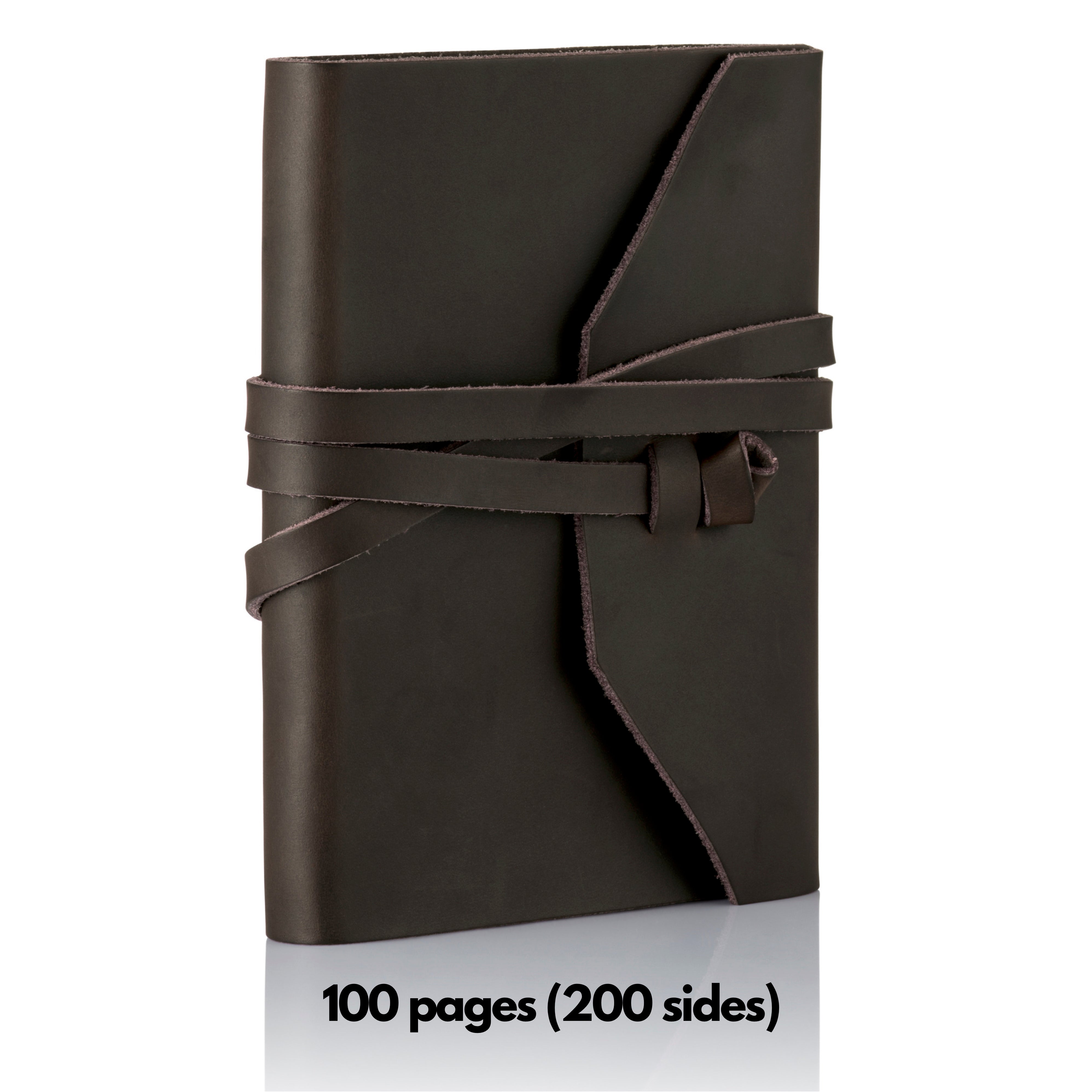 Leather Journal – Fixed-Page A6 Notebook