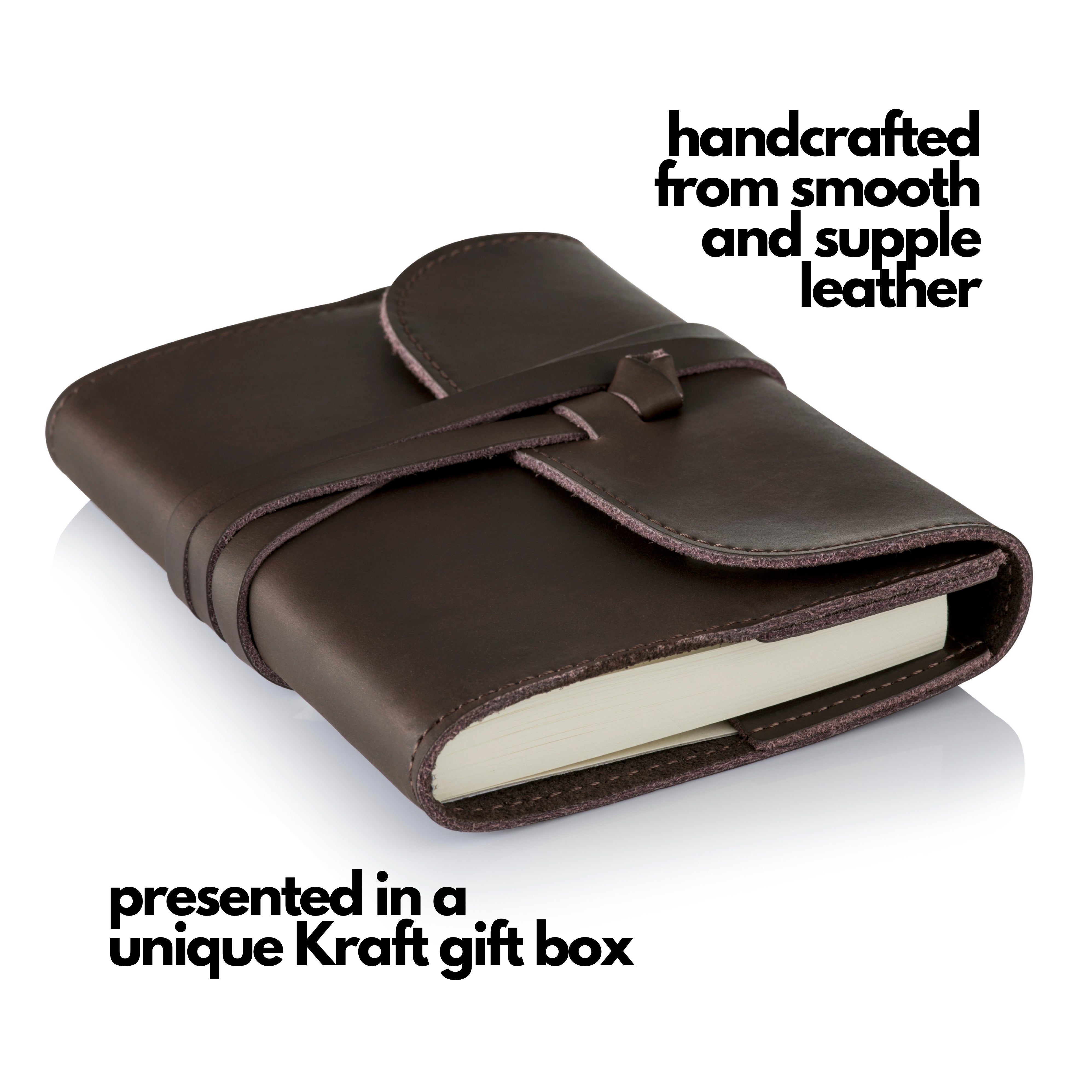 Leather Journal – Refillable A6 Notebook